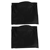 NUOBESTY Schutzhülle für Klappleitern aus 210d Oxford Gewebe UV Beständig Staubschutz Faltbare Leiterabdeckung für Garten Terrasse und Baustelle Schwarz