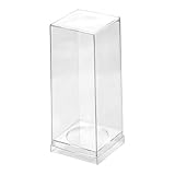 EHJRE Transparente Vitrine für Spirituosen, Staubdichte Modelle, Mehrzweck Aufbewahrungsbox für Spirituosenflaschen, Schutz für Feiern, Feiertagspartys, S