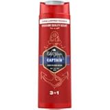 Old Spice Captain Herren Duschgel & Shampoo 400ml, Universelle 3 in 1 Formel für Körper, Haare und Gesicht, lang anhaltende Frische, Duft in Parfumqualität Tiefenreinigung