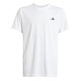 adidas Jungen Boys Club Tennis T-Shirt, White, 11-12 Years