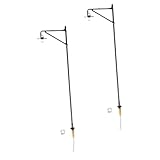 Supvox 2 Stück Gartenlicht Modell Miniaturlampe Winzige Kleine Außenornamente Mini Hausdekoration Puppenhausbeleuchtung Gartenschmuck Mini Straßenlaternen Edelstahl Plus Abs