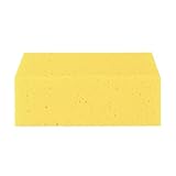 D.RECT Allzweckschwamm - Autoschwamm 163x115x70mm Schwamm, Waschschwamm für Auto, Autopflege, Lack, Felgen, Reinigung - Autoschwämme, Haushaltsschwamm, Reinigungsschwamm, Gelb
