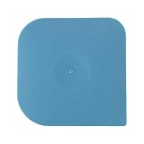 Pfannenschaber Geschirrschaber Werkzeugset Lebensmittelschaber aus Polycarbonat Kunststoff Pfannen/Topfschaber Reinigungsschaber Bratpfannenschaber Schrubber zum Kugeln Für (Blue One Size)