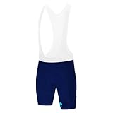 Ayztantine Radlerhose Herren Gepolstert Radsport-Trägerhose, Radsport-Gelpolster, 12D, Fahrradanzug, MTB-Uniform, Herren-Radsportbekleidung(Color:4,Size:XS)