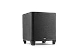 Denon Home Wireless-Subwoofer mit HEOS Built-in, WLAN, Class-D Hochleistungsverstärker, 8 Zoll Bass Box für Heimkino und Musik, Schwarz