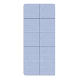 Faltbare Yogamatte, Fitness-Stretch-Pad, 183 x 61 x 0,6 cm, rutschfestes, tragbares Kissen, leichtes Reise-Design, für Outdoor-Meditation, Heimübungen, Frauen und Männer