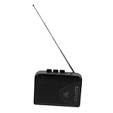 Homoyoyo Multifunktionsradio Tragbares Tonbandgerät Tragbarer Kassettenspieler Walkman Bandrekorder Kassettenrekorder Walkman Kassetten-Walkman Tragbarer Audio -rekorder Plastik