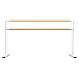 Ballettstange für den Heimgebrauch, Doppelstab-Fitnessgeräte für Tanz, Beinpresse und Dehnübungen, freistehendes Design