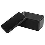 Garneck Metalldose Schwarz Rechteckige Blechdose Mit Deckel – Für Tee - Süßigkeiten - Kekse Und Snacks – Ideal Für Und Stilvolle Organisation – 13 x 8 x 6 cm