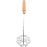 ARTIBETTER Antihaftbeschichtete Timbale form mit Holzgriff Aluminiumlegierung Praktische Küchenhilfe für Frittierte Snacks Komfortabel und Sicher für Zuhause