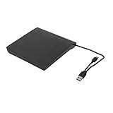 Dpofirs Externes DVD-Laufwerk-Gehäuse, USB3.0/USB2.0 Tragbares DVD-Laufwerk-Gehäuse SATA I SATA II, 5Gbps DVD-Laufwerk-Gehäuse für 12,7mm/9,5mm SATA DVD RW Laufwerk