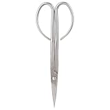 Bonsai-Schere, Edelstahl, professionelle Qualität, scharfe Klingen, langer Griff, ergonomisches Design zum Beschneiden kleiner Äste und Blätter, 210 mm, leicht