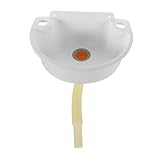 NUOBESTY Kompaktes Wand-waschbecken aus Robustem Kunststoff Platzsparendes Eck-handwaschbecken für Kleine Badezimmer und Gäste-wc Hygienisch Leicht zu Reinigen Einfache Montage ohne Bohren