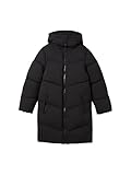 TOM TAILOR Mädchen 1043399 Kinder Longstyle Puffer Wintermantel, 29999-Black, 140