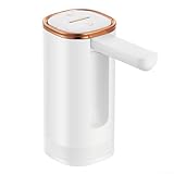 Kompakter USB-wiederaufladbarer Trinkwasserspender für Camping, Büro und Küche, passend für Standard-Flaschen mit 1,7 l Fassungsvermögen