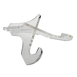 TOGEVAL Kalimba Halterung aus Acryl Tragbarer Daumenklavierständer für Musiker für Schlüssel Kalimbas Stabil und Platzsparend Zubehör für Musikinstrumente