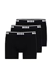 BOSS Herren Boxer Briefs, 3er Pack, Black, L