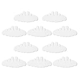 Hat Sweat Liner - 10 Stück Absorbierende Hüte Schweißbänder - Filzkopfschutzkissen | Saughaltiger Schweißbandeinsatz Für Baseballkappe, Golfhut, Cowboy -Hüte | Wiederverwendbarer Komfortstreifen Für M