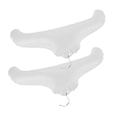 PENIKOKO 2 Stück Aufblasbare Reise Kleiderbügel PVC Platzsparend Vielseitig für Trockenaufhängung Kleiderschrank Bad Schlafzimmer Praktisch und Leicht