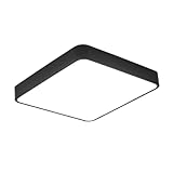 Kisangel Modernes Quadratisches LED deckenlicht Doppelfarbig Acryl Stilvolle Deckenleuchte für Wohnzimmer Schlafzimmer Flur Küche Langlebig und Einfach zu Montieren