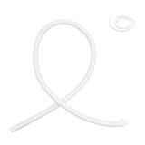 OATIPHO Flexibler 2m Waschmaschinen Ablaufschlauch mit Stahlklemme Ersatzschlauch für Geschirrspüler und Waschmaschinen Robuster Verlängerungsschlauch für Küche und Bad