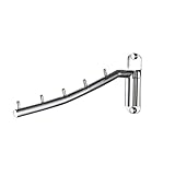 Angoily Wandhaken mit Schwenkarm Faltbarer Garderobenhaken für Handtücher Jacken und Mäntel Platzsparender Robuster Kleiderhaken für Bad Küche und Schlafzimmer