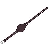 Echte Leder -Uhrenbandbänder für fossile ES3077 ES2830 ES3262 ES3060 Stylische Frauen Uhr Watch -Träger kleines Armband (Farbe: Rot, Größe: 8mm Goldverschluss)