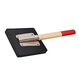 COLLBATH Gummihammer mit Holzgriff Pflasterhammer Fliesenbau Werkzeug Rutschfester Griff Langlebiger Gummikopf Ergonomisch für Fliesenverlegung