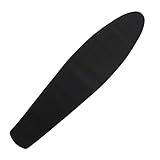 Parliky Wasserdichter Skateboard Grip Sticker Antirutsch Sandpapier Aufkleber für Scooter und Longboard Langlebig Individuell Zuschneidbar Schützt vor Kratzern Schwarz