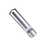 PRETYZOOM Elektronische Salz Und Pfeffermühle Automatisches Mahlen Durch Kippen Lebensmittelechter Pfeffermühle Mit Hochhärterem Mahlkern Verschleißfest Transparentes Gehäuse Für