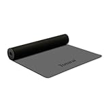Yosana Yogamatte aus Naturkautschuk | extrem rutschfest | ULTRA GRIP Oberfläche aus ECO PU | extra breit 68cm | inklusive Tragegurt | Yoga matte 183x68cm | 4mm dünn