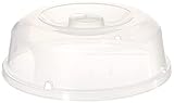 Curver Mikrowellen-Abdeckhaube, Plastik, Transparent, 35 x 25 x 10 cm