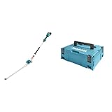 Makita DUN500WZ Akku-Heckenschneider 18V (ohne Akku, ohne Ladegerät) & 821550-0 Makpac Gr.2, Langlebig und Robust, 157 mm