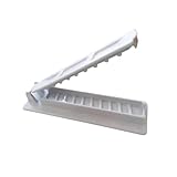 KIXZSAZ Forchef Manueller Grillspieß Maker, Grillhelfer, einfache Schritte, ABS, manuelle Kabob Form, Grillspieß, langlebiges Lamm, Weiß