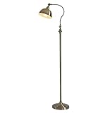 TOTIKI Standleuchten Vintage Eisen Verstellbare Stehlampe Stehlampen Bronze Metall Stehleuchte Für Wohnzimmer Schlafzimmer Stehlampe Dimmbar (Color : Remote Control Switch, Size : 26 * 156cm)