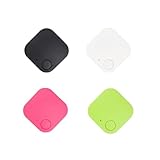 Smart Tracker Tag, Baceyong Schlüsselfinder Key Finder 4er pack, Bluetooth Drahtloser Remote Finder Kompatibel mit iOS & Android App,für Schlüssel Brieftasche Telefon und Haustier-Tracker