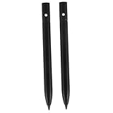 Milisten 2 Stück LCD Schreibtafel Stifte Leichter Ultradünner Stylus Pen für Touchscreen Wiederverwendbar Ergonomisch für Notizen Zeichnungen Büro Schule Unterwegs