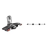 Thule EasyFold XT Fahrradträger für Anhängerkupplung 2 Fahrräder schwarz inklusive Laderampe