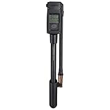 Topeak Dämpferpumpen Pocket Shock Digital kompakte, Digitale Dämpferpumpe mit einem leicht ablesbaren LCD-Display für Luftdrücke bis 20,7 bar / 300 psi, 15700265