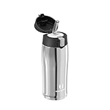 Super Sparrow Edelstahl Trinkflasche mit Strohhalm, Trinkbecher - 350ml - BPA Frei, Auslaufsicher Trinkflaschen kinder, Wasserflasche für Sport, Reisen, Schule