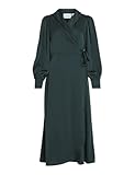 Vila Vienna Ravenna L/S Ankle WRAP Dress-NOOS