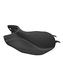 MNNZHG Motorrad Sitzkissen Für Benelli TRK502 TRK 502 Schwarz Vintage Sattel Sitz Motorrad Zubehör Untere 30mm Sitz Buckel Sitz Sattel Kissen Pad Sitzkissen Motorrad