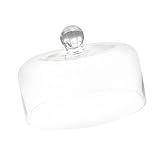 rockible Tortenhaube Servierhaube Kuchenglocke Käseglocke Gebäckhaube als Staubdichter Schutz aus Stabilem Acryl für die Aufbewahrung von Muffins Und, S