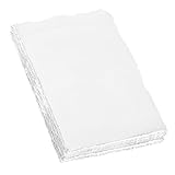 Büttenpapier Aquarellpapier A6 20 Blätter Handgeschöpftes Aquarell Papier Baumwollpapier Dickes 10 x 15cm für Gemälde Handwerk