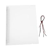 Veemoon Tagebuchdeckel Durchscheinende Bindermappe Nachfüllbare Notizbuchhülle Für Studenten Und Lehrer Schützt Notizen Und Schäden Design Praktisch