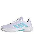 adidas Damen CourtJam Control Tennis Shoes, Cloud White/Bliss Blue/Cloud White, 39 1/3 EU