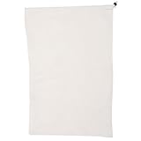 Homoyoyo Wäschebeutel Großer Canvas Wäschesack mit Kordelzug Waschbarer Faltbarer Schmutzwäschebeutel für Reisen Studentenwohnheim und Haushalt