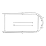 Honseadek Faltbarer Müllsackhalter, tragbarer Müllsackständer, Abfallsortierung, Kunststoffrahmen für Küche und Garten, aus ABS-Material