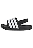 adidas Unisex Baby ADILETTE ESTRAP SLIDES INFANTS, Core Black/Cloud White/Core Black, 19 EU