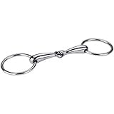 Covalliero Wassertrense hohl, Trensengebiss, Edelstahl, rostfrei, 10,5cm, 18mm, Pferde